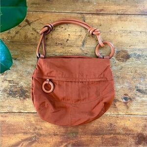 Sequoia Paris Vintage Soft Leather Shoulder Handbag Purse